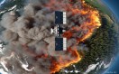 Watching the fire from space, more smoke from forests than stubble