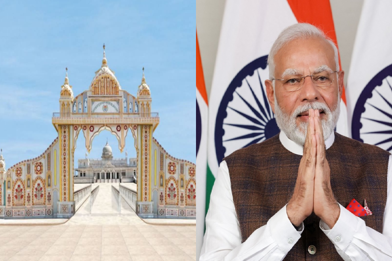 PM Modi will attend the satsang and langar of Anandpur Dham of ashoknagar today in mp