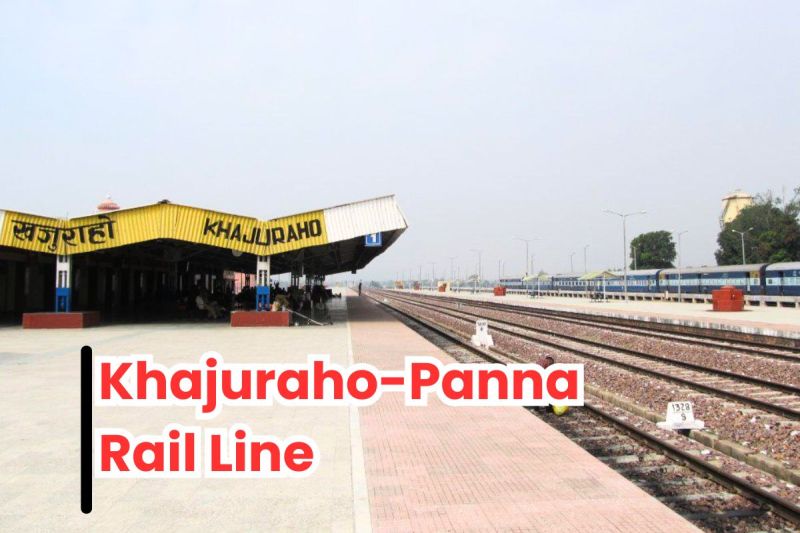 khajuraho panna rail line