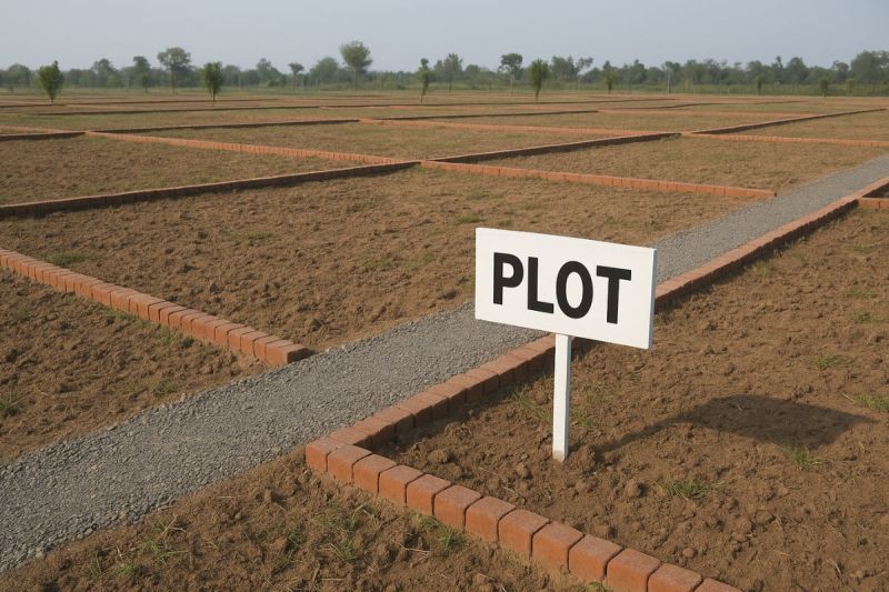 सोशल मीडिया पर बिना रजिस्ट्रेशन जमीन का प्रचार(photo-patrika)