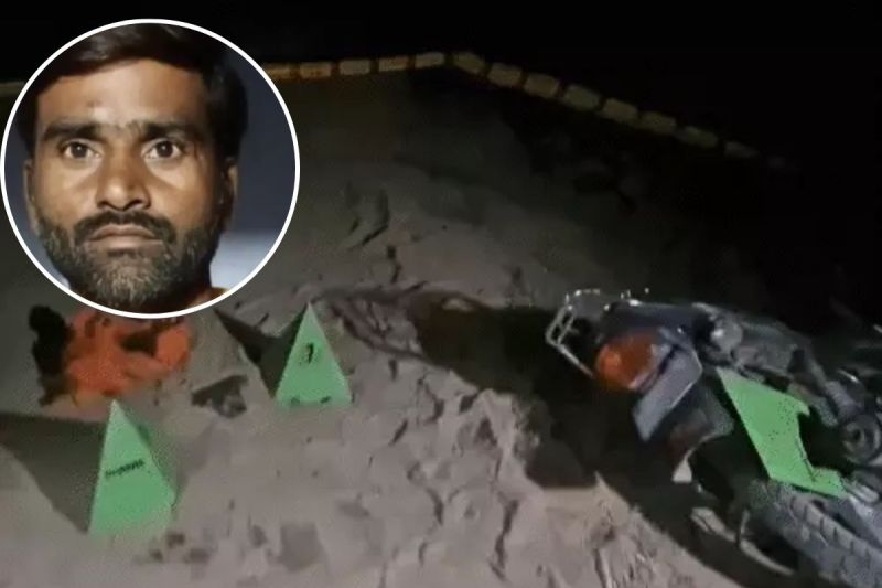 mainpuri-crime,UP Police Encounter, Police Encounter, Hathras News, Jitendra Urf Jitu, 1 lakh Reward, Mainpuri Police, STF Agra Unit, Illegal Arms Recovery, UP Police