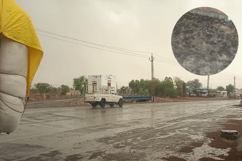 rain in rajasthan