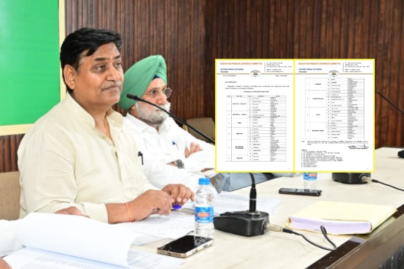 rajasthan congress news