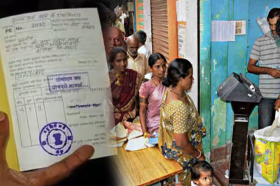 Ration card holders