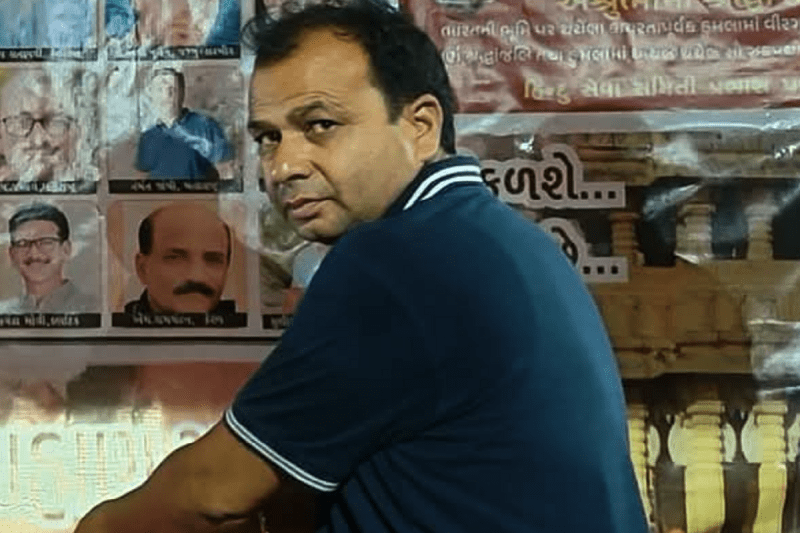 sheopur bjp leader Dharmendra Meena died in road accident