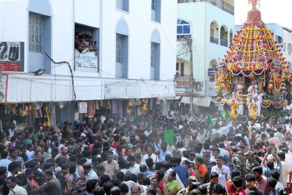 sri kodandarama swamy temple rathotsavam