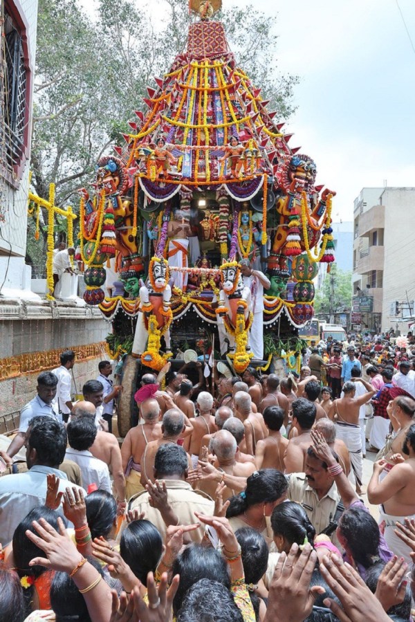 sri kodandarama swamy temple rathotsavam