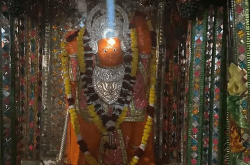 Surya Tilak of Hanumanji done in Vidisha of MP