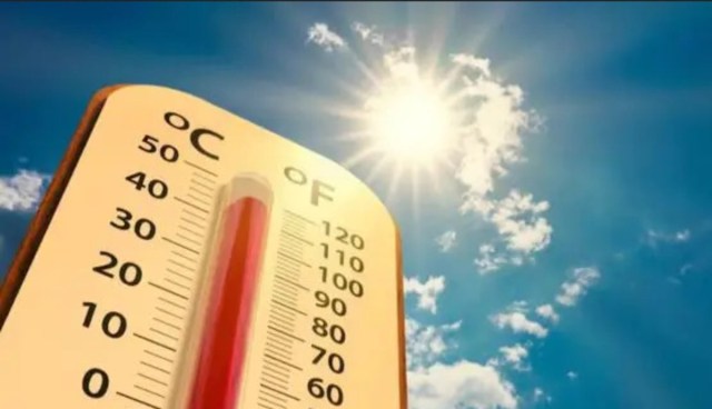 temperature soars