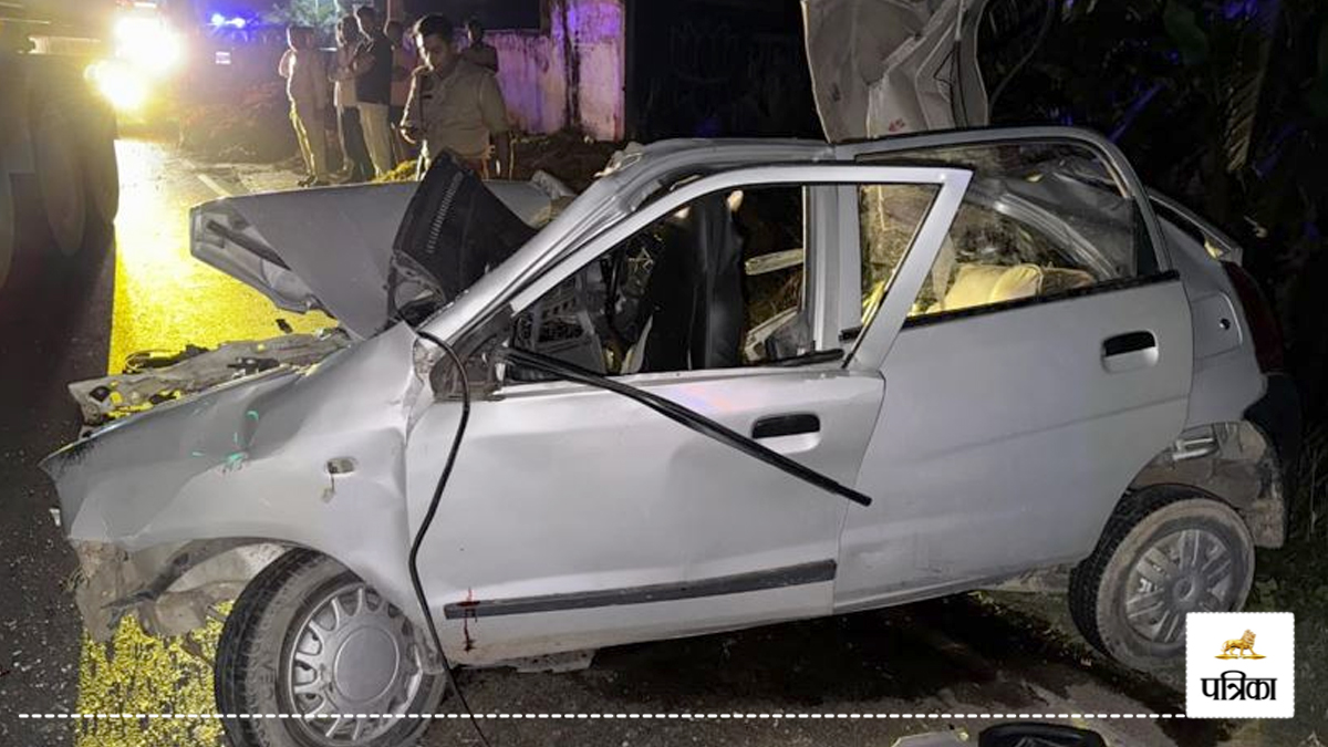 terrible accident happened in Moradabad