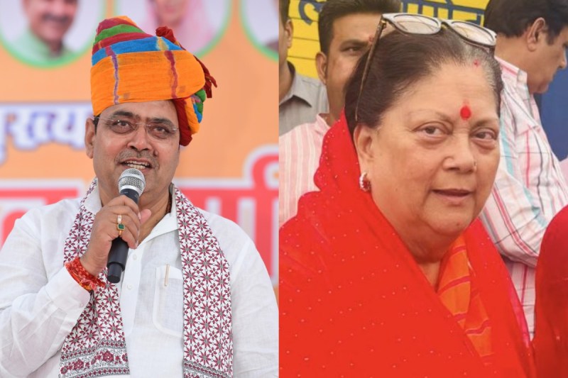 vasundhara raje and bhajanlal sharma