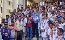 Ahmedabad : राहुल गांधी की मांग पर केंद्र को जाति जनगणना स्वीकार करनी पड़ी,
कांग्रेस का आभार दर्शन कार्यक्रम - image