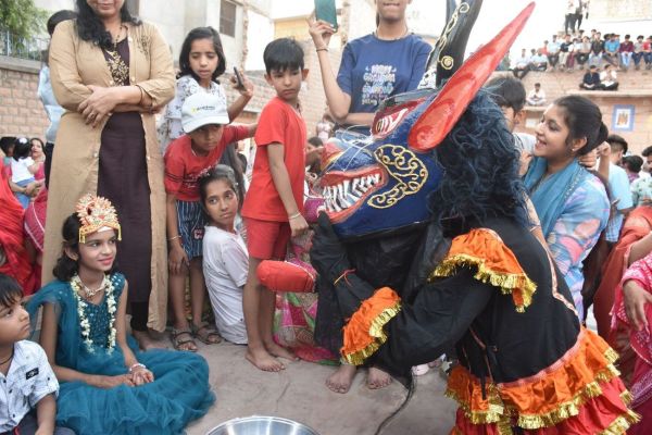 Varaha Avatar Utsav celebrated in Banshiwala temple of the city: Devotees gathered to see Varaha Leela