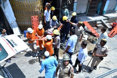 मदान मार्केट में गैस सिलेंडर फटने से हुआ था हादसा नौ की मौत