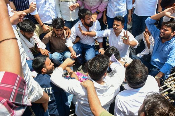 Demo at Rajasthan University 
