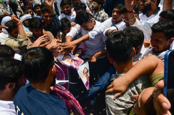 Demo at Rajasthan University 