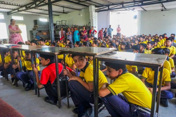 Mock drill in jaipur 