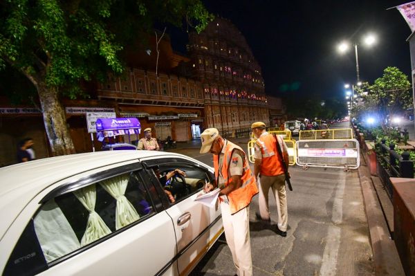Jaipur under tight security