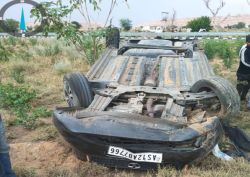 मेजर की पत्नी की मौत, बेटी गम्भीर घायल - image