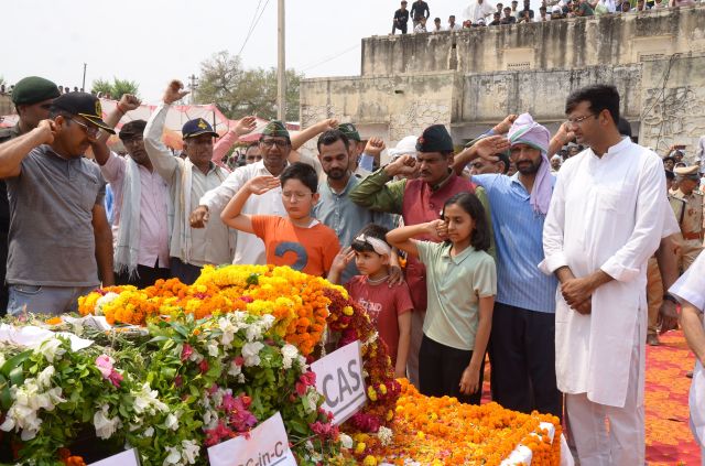 martyred jawan surendra kumar moga