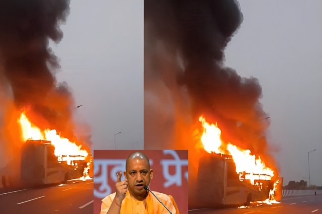 Lucknow Bus Fire Tragedy