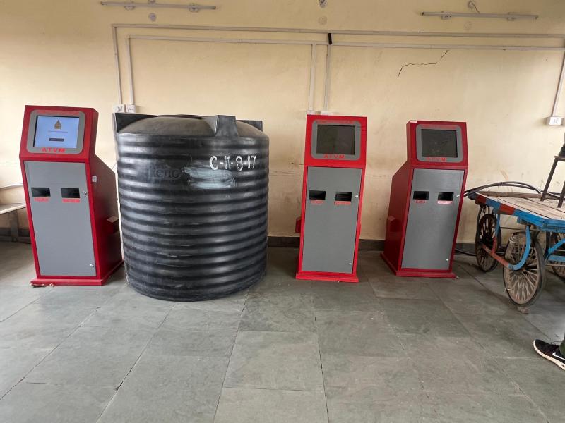 ATVM machine will be installed soon at Malkhedi railway station