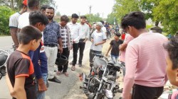 Mau Accident : रेज रफ़्तार पिकअप की चपेट में आया बाइक सवार, मौत - image
