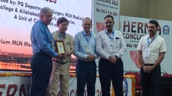 लैप्रोस्कोपिक हर्निया सर्जरी पर राष्ट्रीय संगोष्ठी आयोजित, विशेषज्ञों ने साझा
किए अद्यतन अनुभव - image