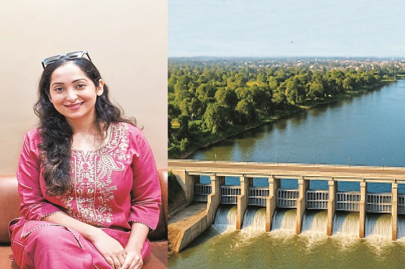 बस्तर घूमने पहुंचीं बॉलीवुड एक्ट्रेस नैंसी ठक्कर (Photo-Patrika)