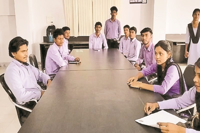 NMDC-DAV पॉलिटेक्निक में 57 छात्रों का हुआ कैंपस प्लेसमेंट (Photo- Patrika)