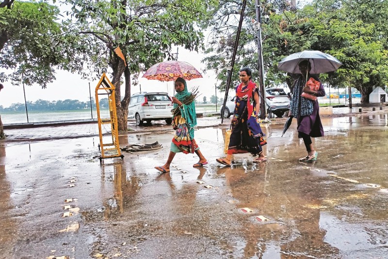 100 साल बाद बस्तर पहुंचा मानसून (Photo- Patrika)