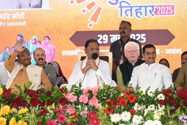 रायपुर में आयोजित समाधान शिविर में शामिल हुए CM साय, कहा- सुशासन से संवर रहा है, छत्तीसगढ़ आगे बढ़ रहा है...