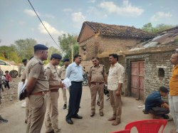 जिंदा आग में जलने वाले शिक्षक की मौत से नहीं उठा पर्दा, डीआईजी पहुंचे - image