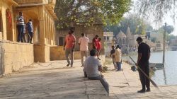 युवाओं ने किया गड़ीसर में स्वच्छता यज्ञ, गूंजा गड़ीसर हमारी धरोहर - image