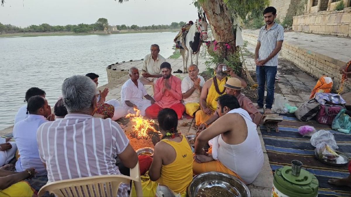 सावित्री घाट से उठा संकल्प: स्वच्छ गड़ीसर, नशा मुक्त जैसाण