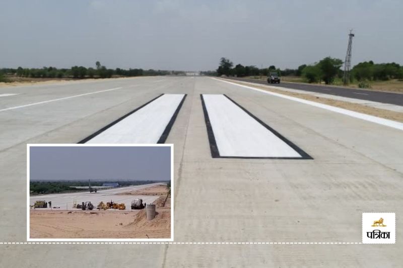 Rajasthan If need Bharatmala Expressway Agdava Run Way Fighter Planes and Jets can Land Pakistan is just 40 KM Away