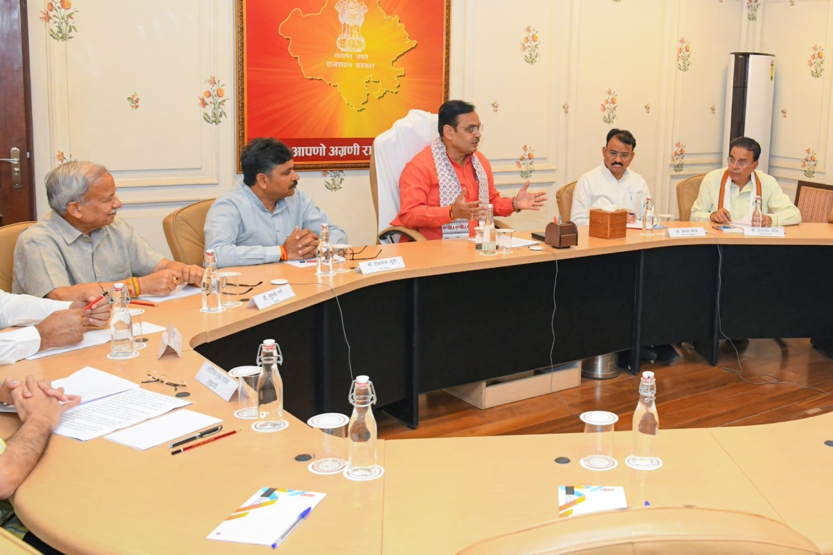 All party meeting in Rajasthan