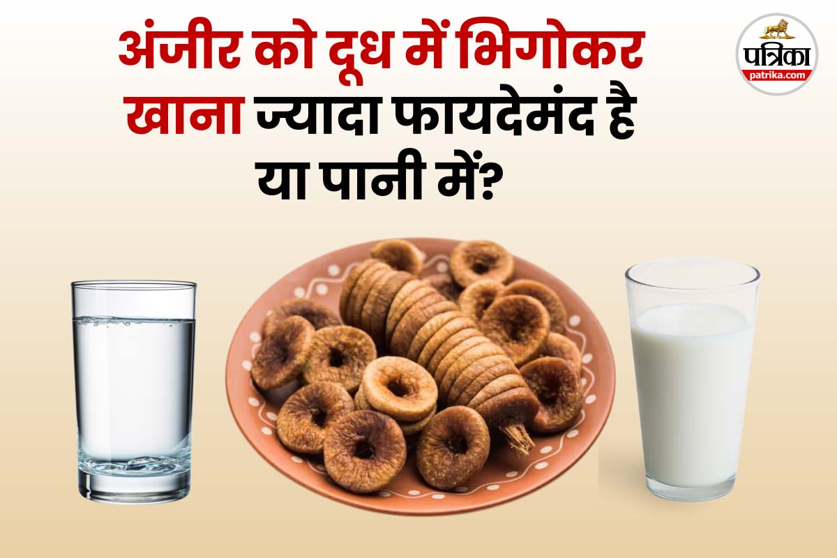 Health benefits of soaked anjeer फोटो सोर्स - Freepik