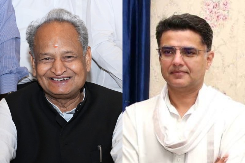 Ashok Gehlot and Sachin Pilot