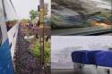 Vande Bharat Express narrowly avoids accident after iron rods fall from bridge