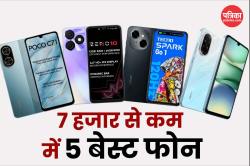 Smartphone Under 7000: सोच रहे हैं 7 हजार में कौन-सा स्मार्टफोन लें? ये रहें
2025 के बेस्ट बजट फोन - image