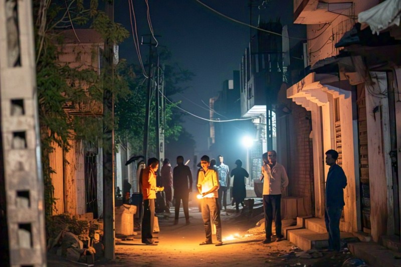 Blackout in Hanumangarh district