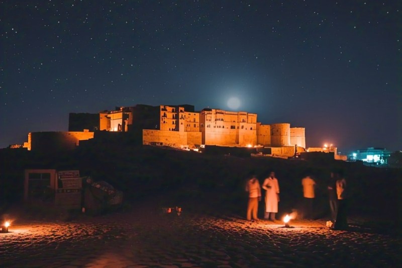 Blackout in Jaisalmer today