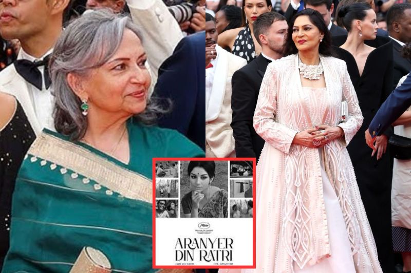 Sharmila Tagore Simi Garewal at Cannes