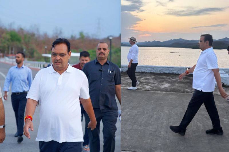 CM Bhajanlal Sharma Morning Walk