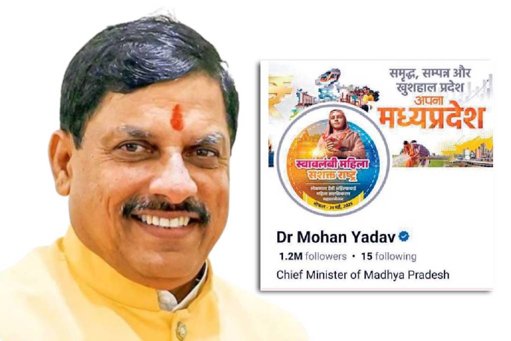 CM Mohan Yadav changed his Profile on X