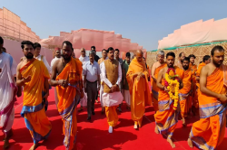ओंकारेश्वर पहुंचे सीएम मोहन यादव, दीक्षांत समारोह में हुए शामिल - image