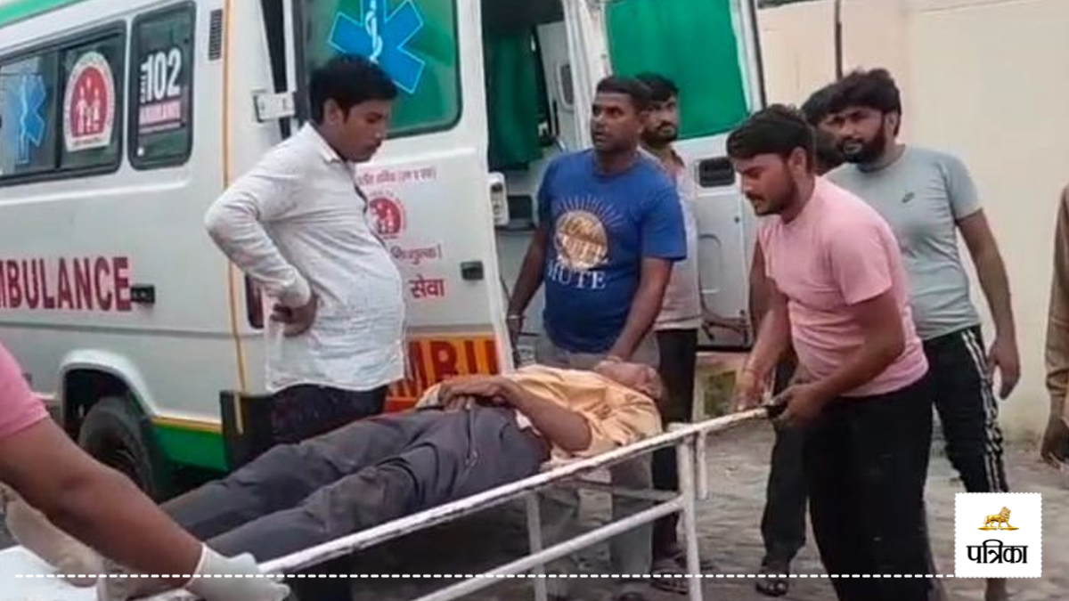 Clash between two parties 8 people injured in Sambhal