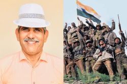 कारगिल युद्ध में राजस्थान के जांबाज दिगेंद्र सिंह ने पाकिस्तानी मेजर खान की
गर्दन काट फहराया था तिरंगा - image