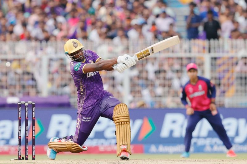 Andre Russell Fifty vs RR ipl 2025